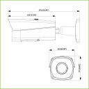Cámara Térmica IP CVI ANALOGICA 400*300 35mm IP67 12V PoE AUDIO E/S