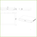 DVR 5EN1 H265 8ch 4K@6ips +64IP 12MP 2HDMI 2HDD E/S AI
