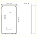 Caja de montaje para insertar para VTO3221E-P / VTO6221E-P