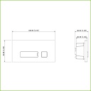 Estación Exterior Modular para Videoportero IP con 1 Botón para Series VTO4202F-X