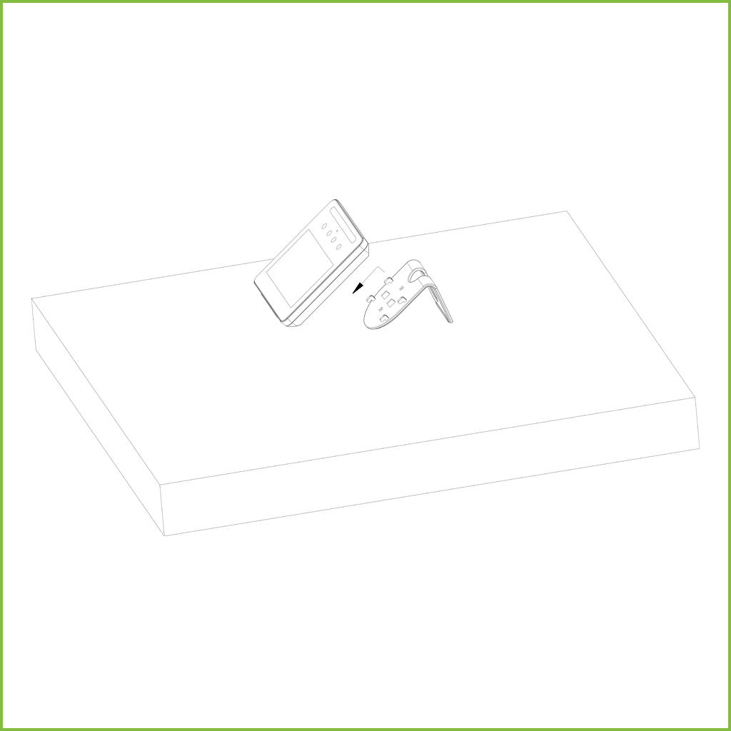 Lector Autónomo LCD 4.3" táctil de Reconocimiento Facial+PIN+Tarjeta