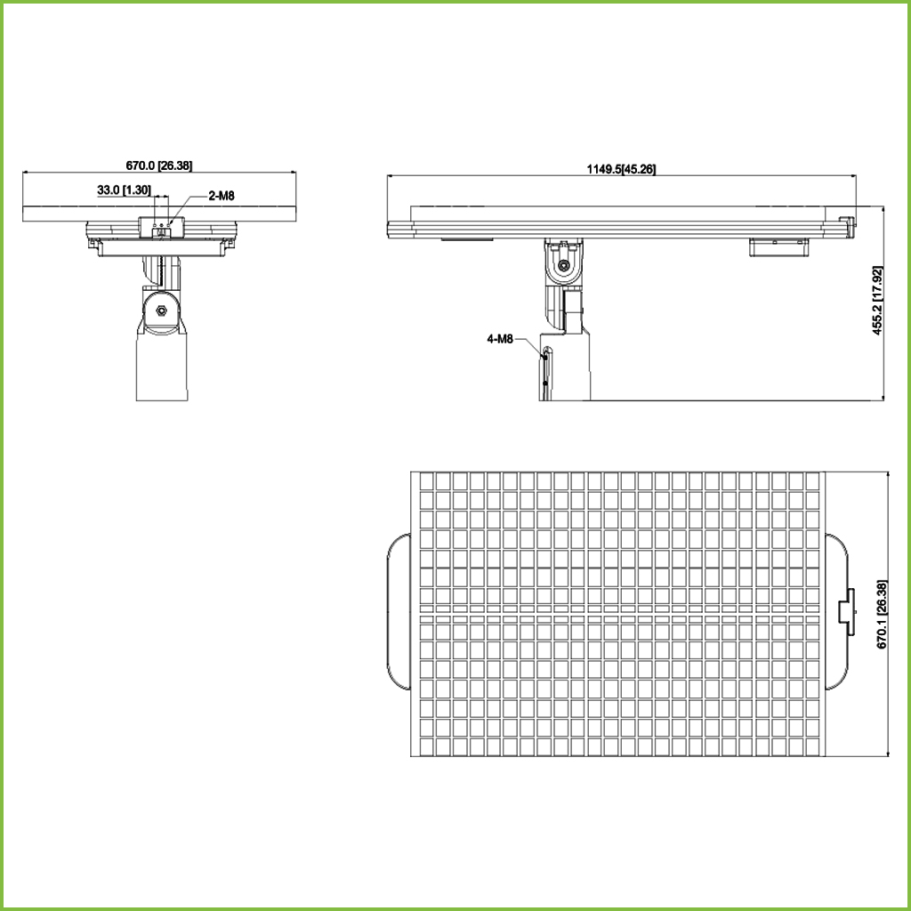 Panel solar 120W de silicio monocristalino (sin batería de litio)