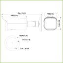 Tubular HDCVI 5M DN WDR Starlight IR80m 2.7-13.5mm VFM IP67 AUDIO MIC