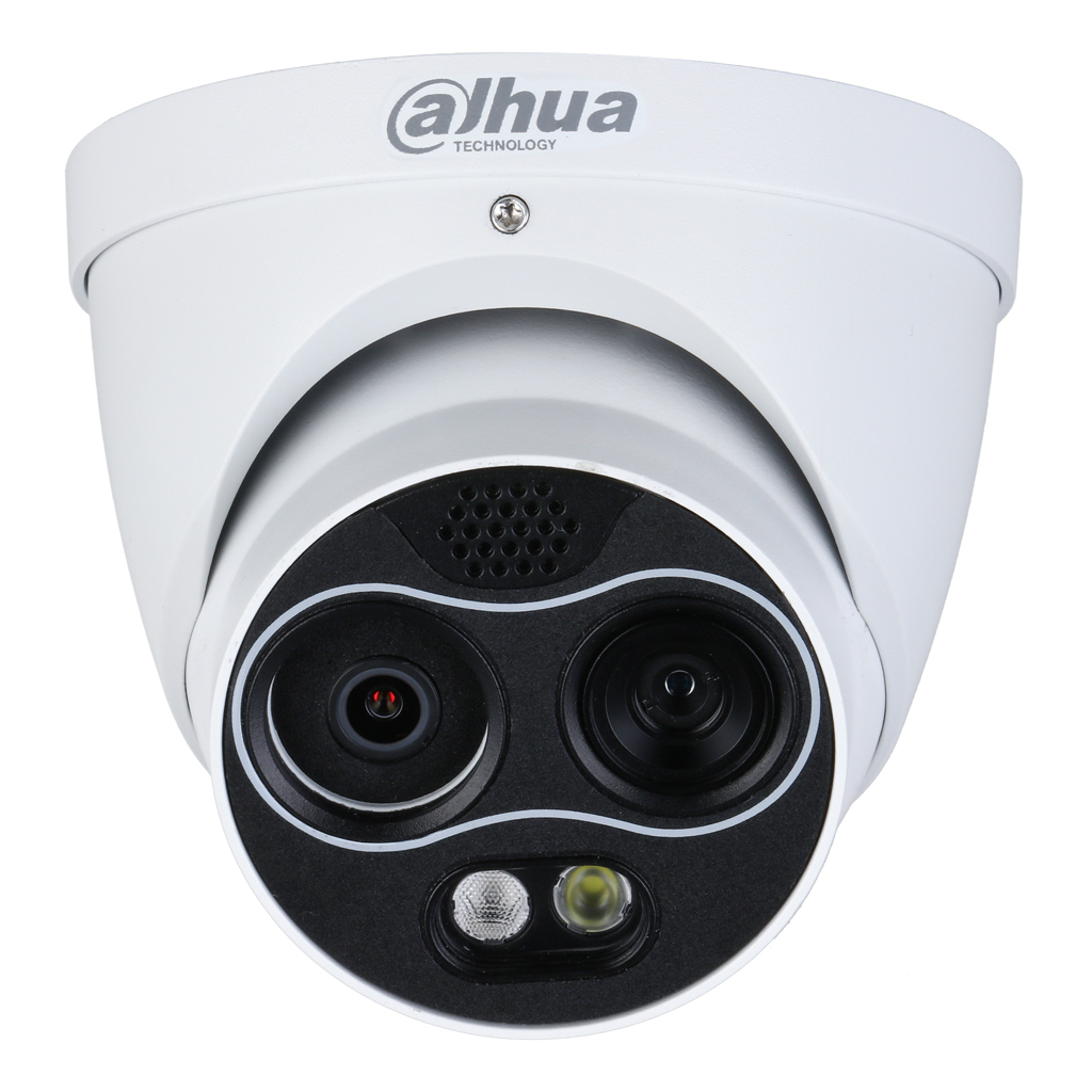 Domo Térmico IP DUAL 256*192 7mm + 4M 8mm IP67 12V PoE