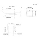 Tubular HDCVI 2M 1080P DN ICR WDR Starlight IR100m 5.3-64VFM x12 IP67 IK10 DUAL-POWER