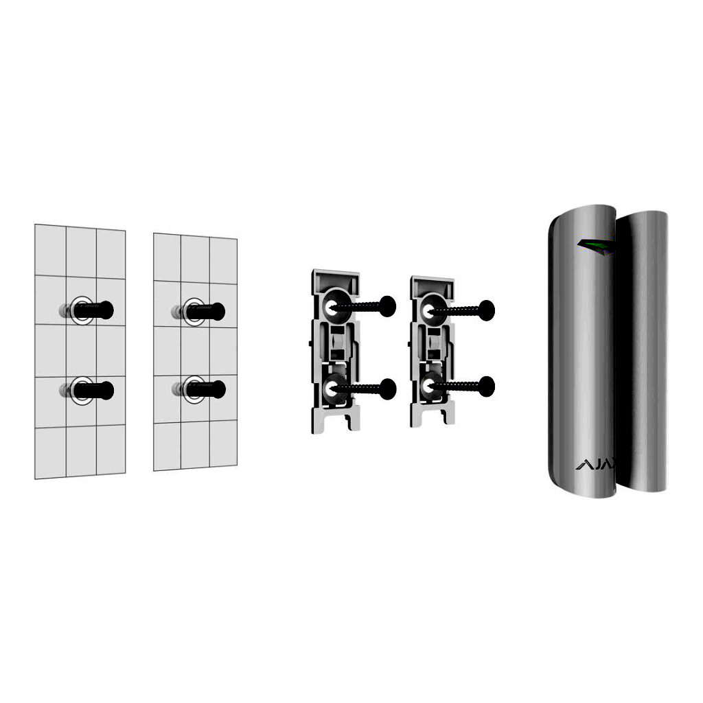 Soporte Ajax DoorProtect. Color Negro