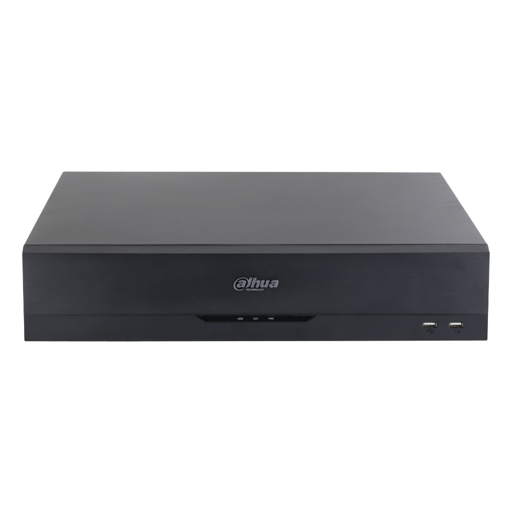 NVR 32ch 384Mbps H265 2xHDMI 8HDD E/S AI
