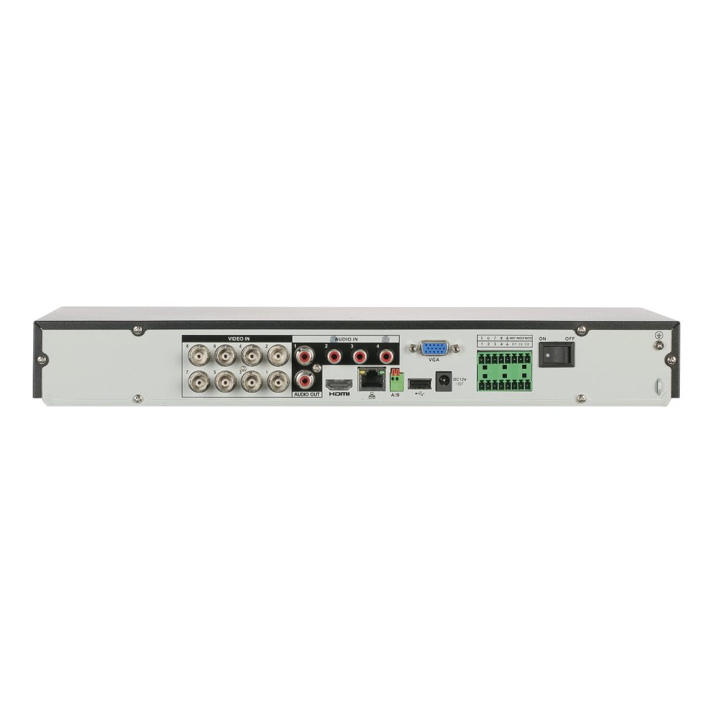 DVR 5EN1 H265 8ch 4K@12ips +16IP 8MP 1HDMI 2HDD E/S AI