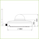 Domo PT IP 2M H265 Wifi DN ICR WDR Starlight 3.6mm 3D IP66 IK08 AUDIO