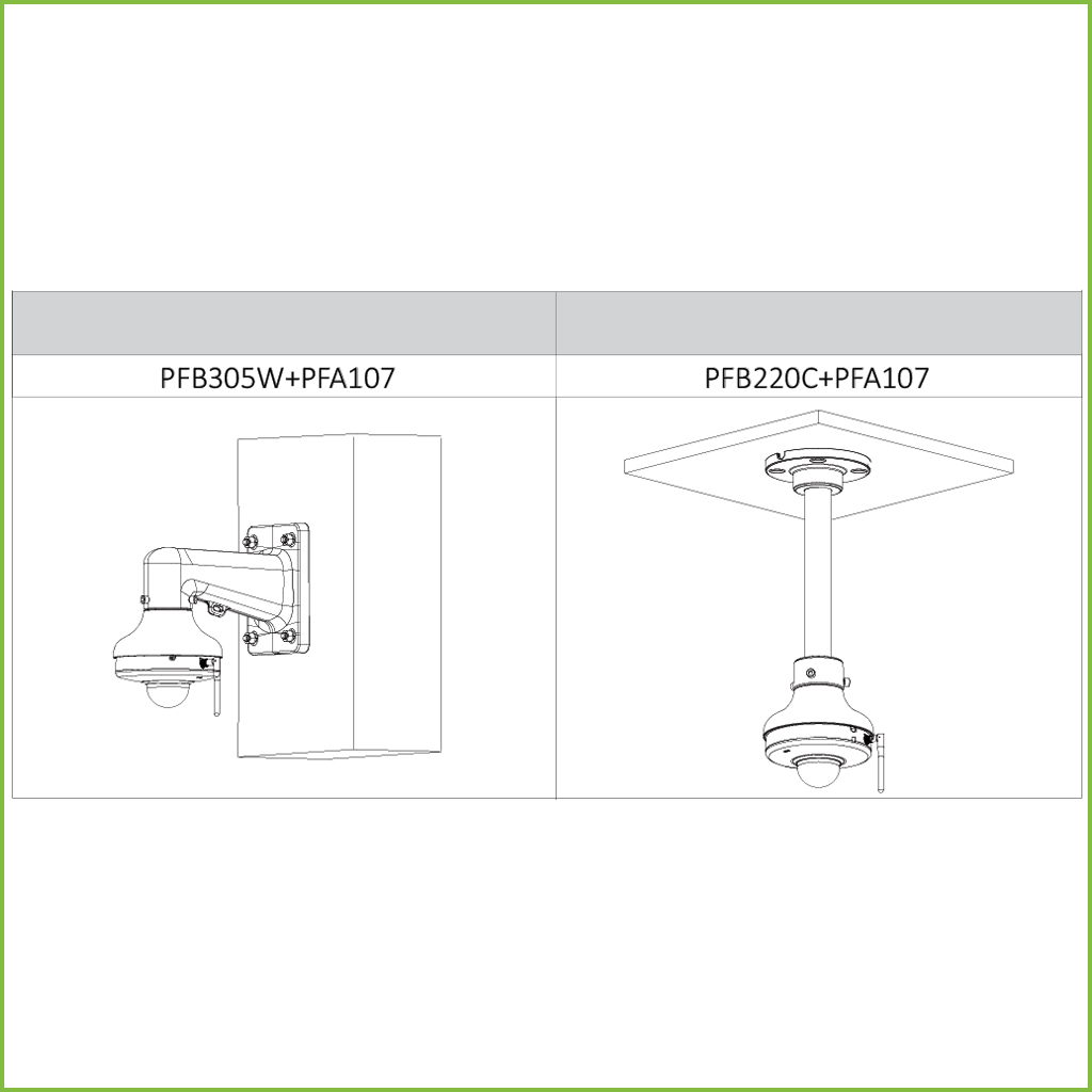 Domo PT IP 2M H265 Wifi DN ICR WDR Starlight 3.6mm 3D IP66 IK08 AUDIO