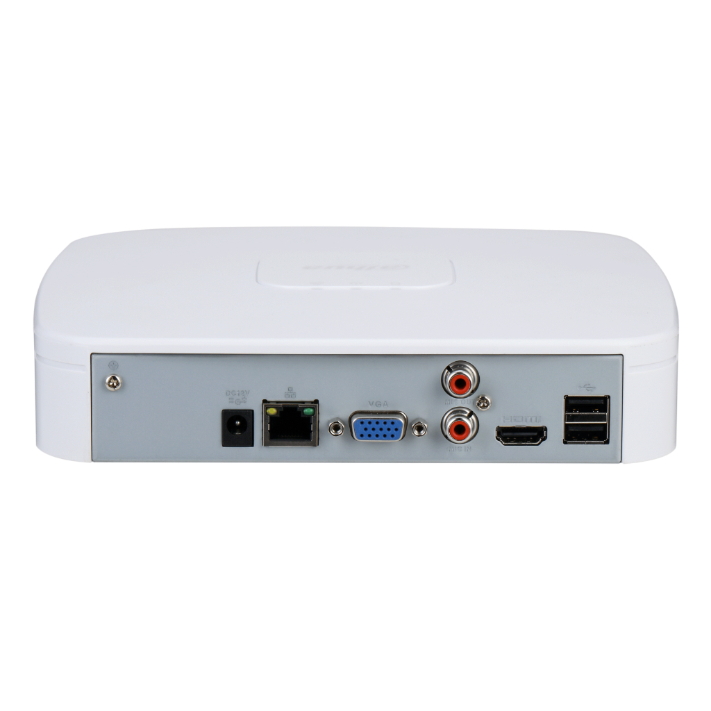 NVR 4ch 80Mbps H265 HDMI 1HDD AI