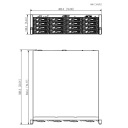 NVR 64ch 1024Mbps 4K H265 4xHDMI 16HDD RAID 0/1/5/6/10 E/S AI