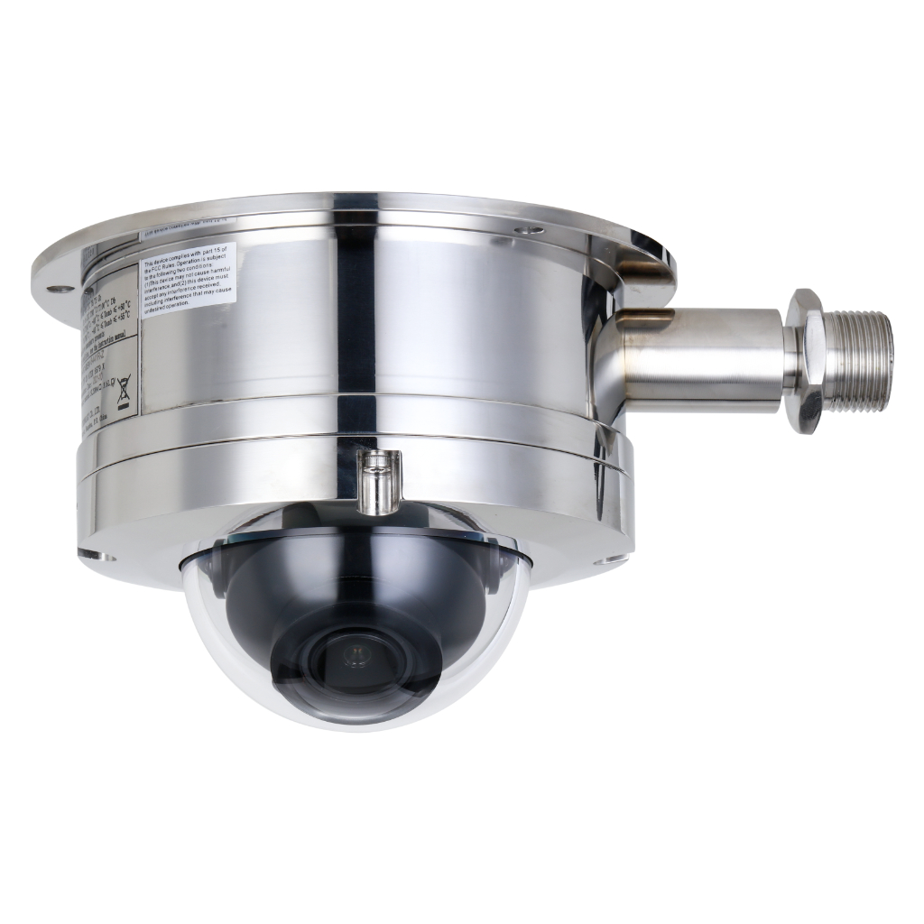 Cámara ATEX Explosion-proof 4M H265 WDR Starlight IR40m IP68 IK10 AUDIO E/S AI