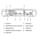 NVR 4ch 80Mbps 4K H265 HDMI 4PoE 1HDD