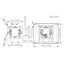 Monitor Interior 7" de Superficie para Videoportero IP WIFI PoE SD 6E 1S Alarma Negro con Cámara frontal