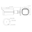 Tubular HDCVI 4EN1 4K DN ICR WDR Starlight IR80m 2.7-13.5 VFM IP67 MIC