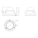 Domo PTZ IP 4M DN dWDR Starlight 4X 3D IP66 IK10 WiFi AI