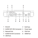 NVR 4ch 80Mbps H265 HDMI 4PoE 1HDD