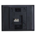 Monitor Interior 7" de Superficie para Videoportero IP WIFI PoE SD 6E 1S Alarma Negro