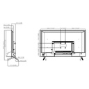 Monitor 32" Dahua para Seguridad 24/7 VGA/HDMI/USB Multimedia 16:9 1080P