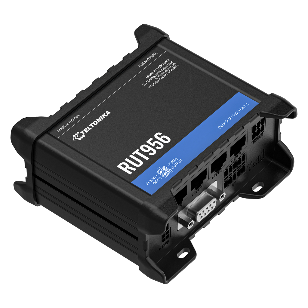 Router Industrial 4G LTE (2 SIM), Wi-Fi , 4p Ethernet, RS232, RS485