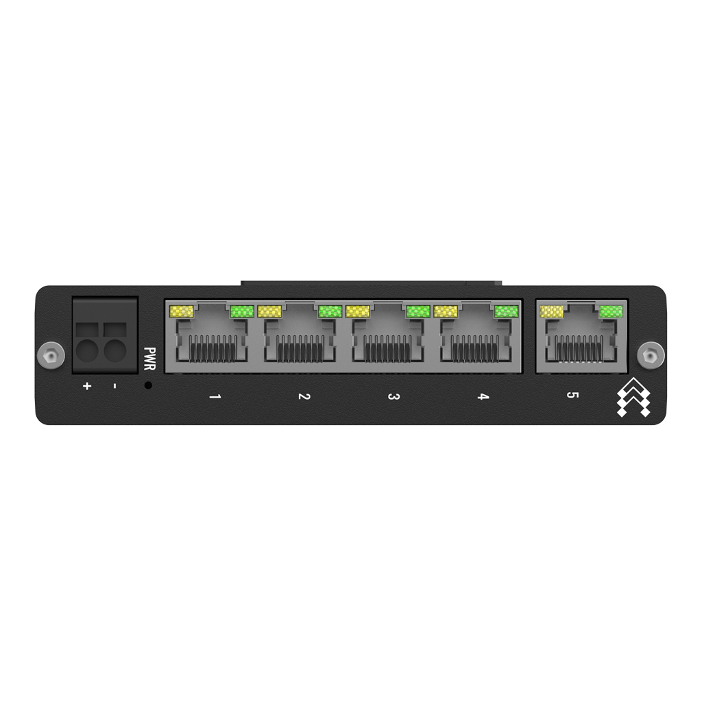 Switch Industrial DIN 5p 10/100 No_Manejable 