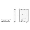 MSA1241A - MAGOS SCEPTER Radar direccional H100º V30º 600m 5GHz IP67 CE