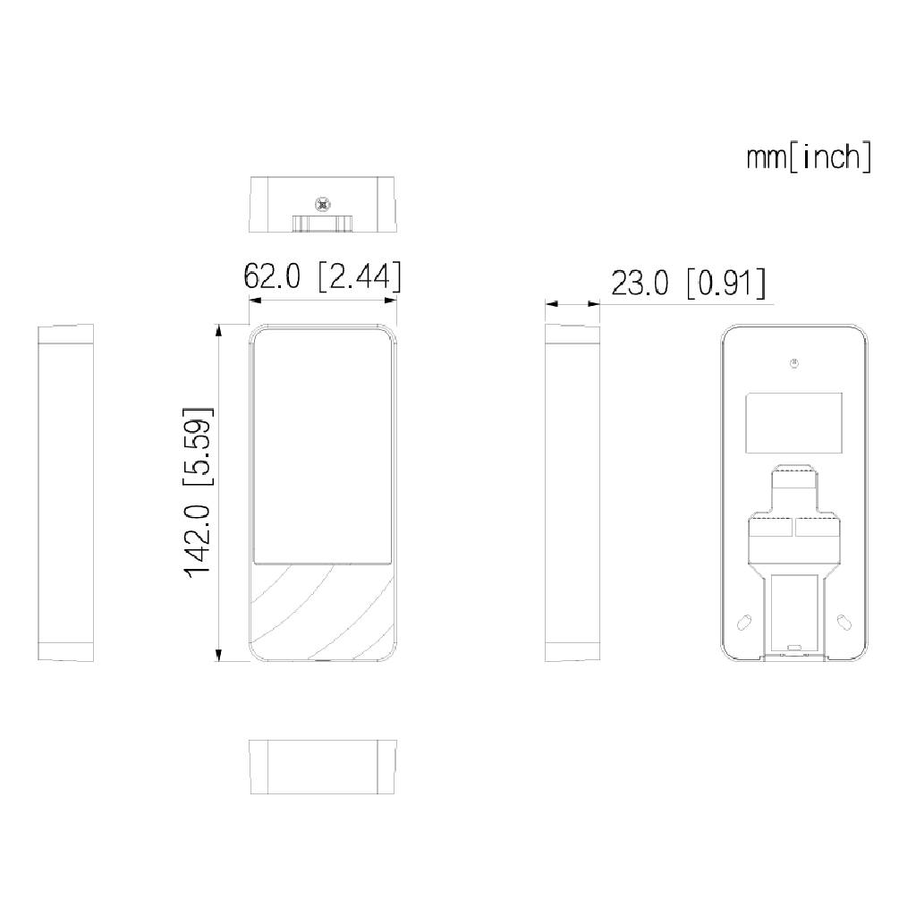 Lector Autónomo Tarjeta EM IP66
