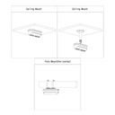 Cámara IP Conteo de Personas H265 4M DUAL-LENS DN SMART WDR IR20m 2mm IP67 IK10 PoE AUDIO MIC E/S