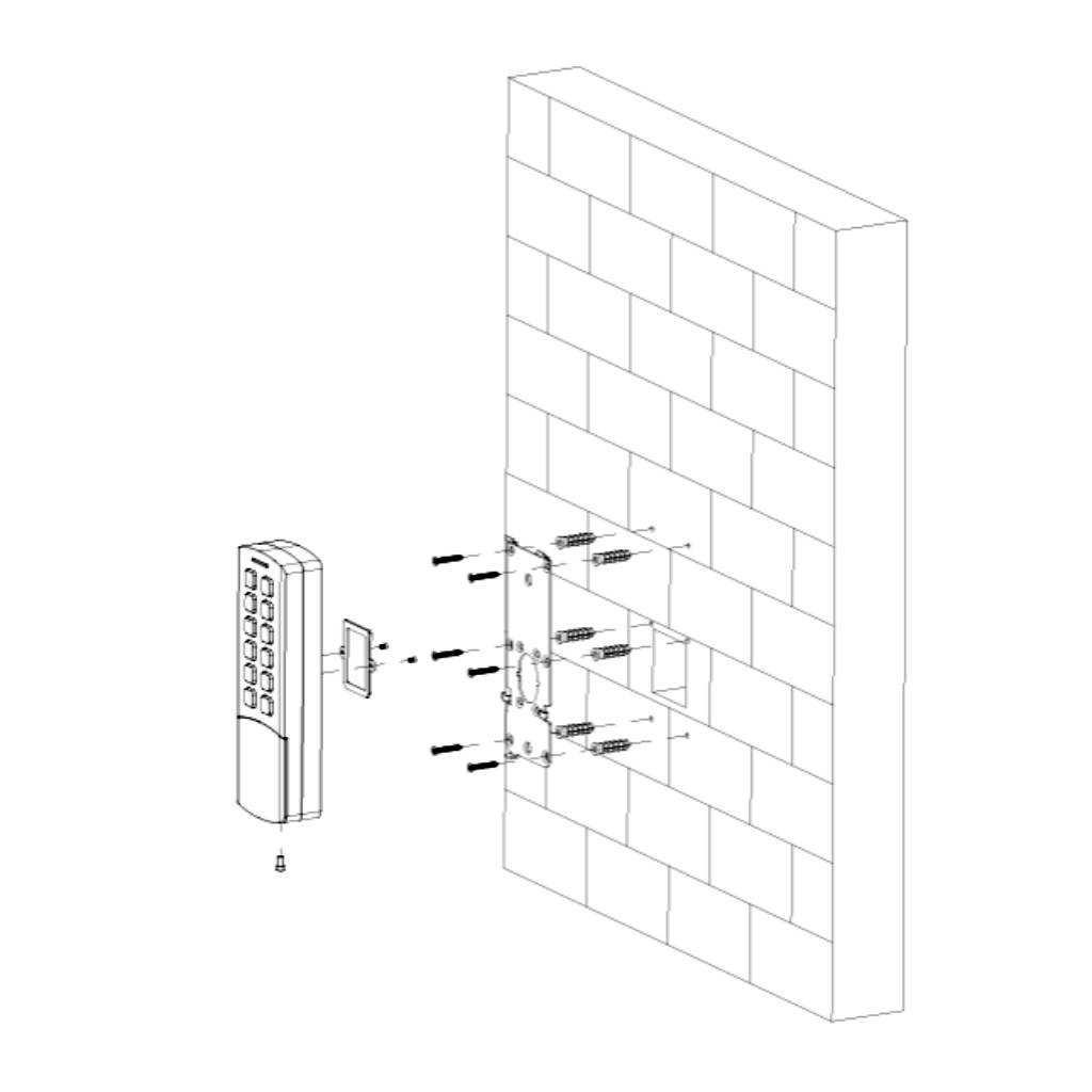 Lector Autónomo Tarjeta doble frecuencia 13.56MHz/125kHz IP65 IK08 PoE
