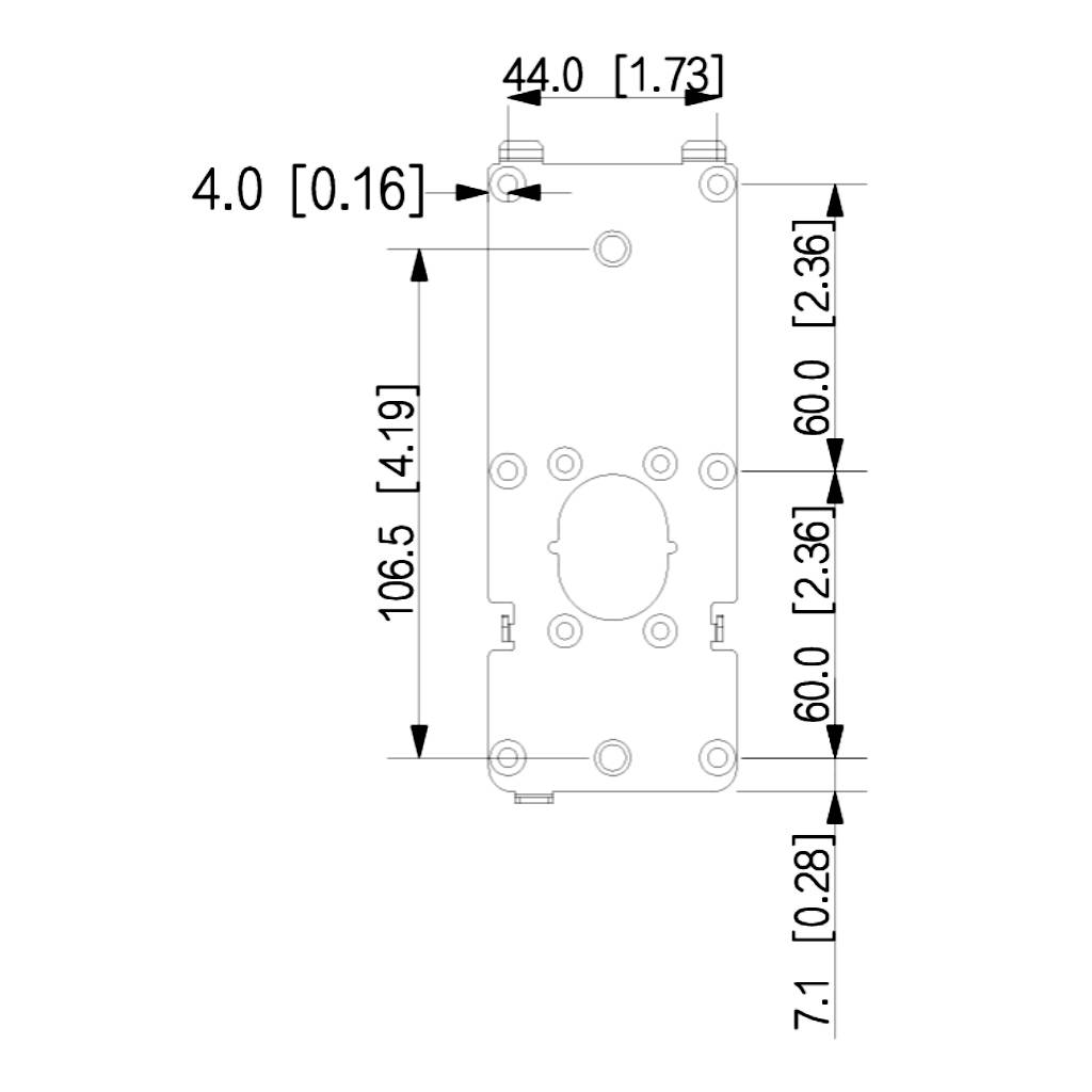 Lector Autónomo Tarjeta doble frecuencia 13.56MHz/125kHz IP65 IK08 WiFi