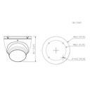 MiniDomo HDCVI 4EN1 5M Iluminación Dual LED30m/IR30m 2.8mm IP67 MIC