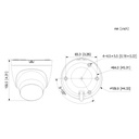 MiniDomo IP 12M H265 WDR Iluminación Dual LED30m/IR30m 2.8mm IP67 PoE MIC AI