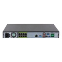 NVR 8ch 512Mbps 4K H265 HDMI 8PoE 2HDD E/S AI