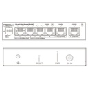Switch PoE 4 puertos 10/100 + 2RJ45 Uplink Gigabit 60W Gestionable en Cloud Layer2
