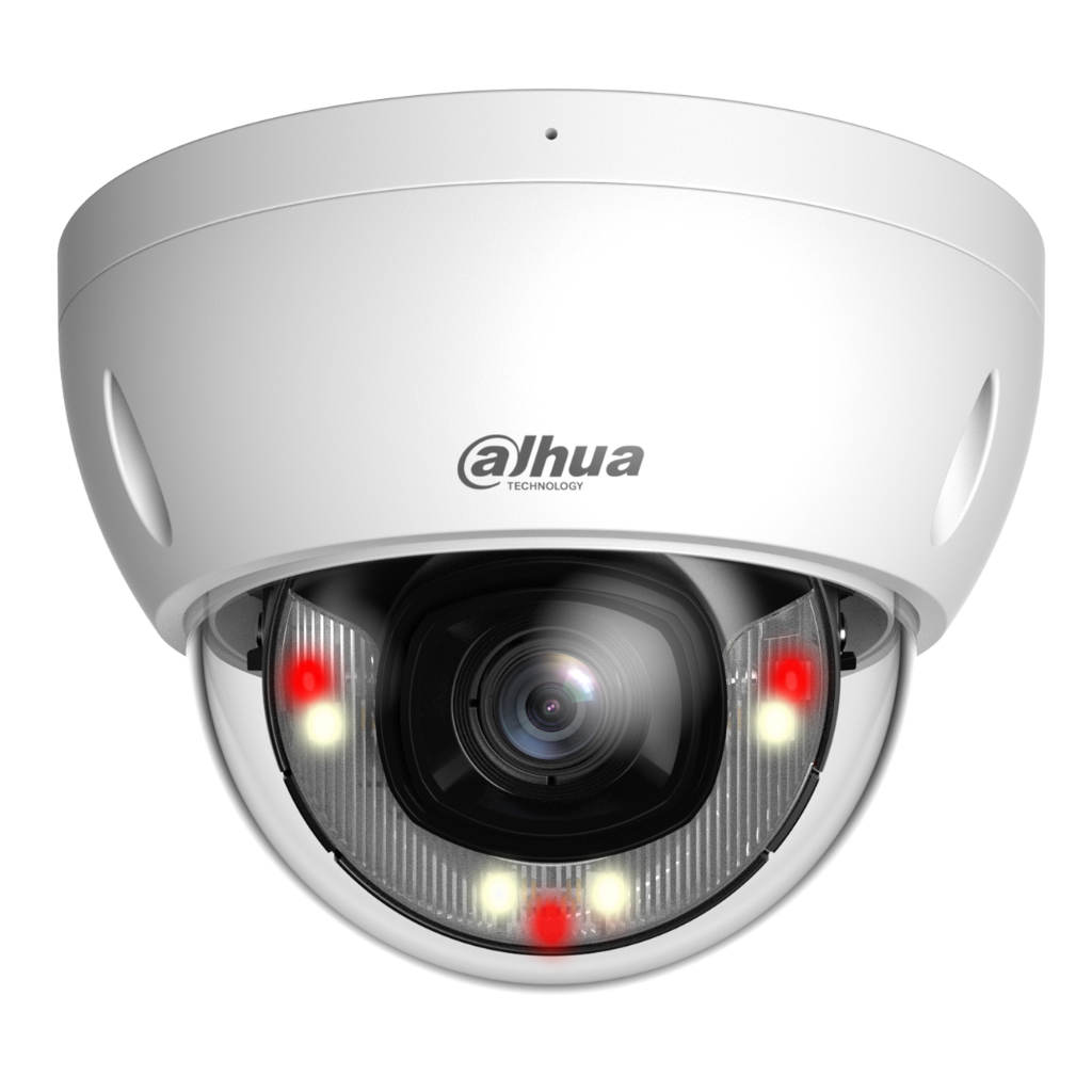 Domo IP H265 6M WDR Iluminación Dual LED30m/IR30m 2.8mm IK10 IP67 PoE SD AI