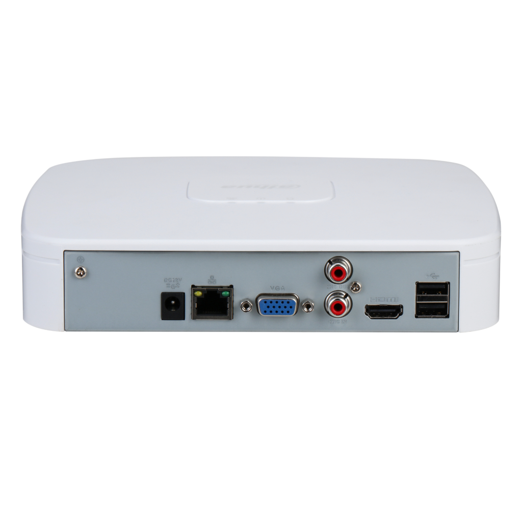 NVR 8ch 80Mbps H265 4K HDMI 1HDD