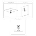 Cubo IP H265 5M DN IR10m 2.8mm WiFi SD 5V MIC/Altavoz