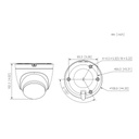 MiniDomo IP H265 5M Iluminación Dual LED30m/IR30m 2.8mm IP67 MIC/Altavoz WiFi AI