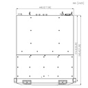 WizMind 256CH Intelligent Video Surveillance Server 4U 24HDD. Alimentación redundante