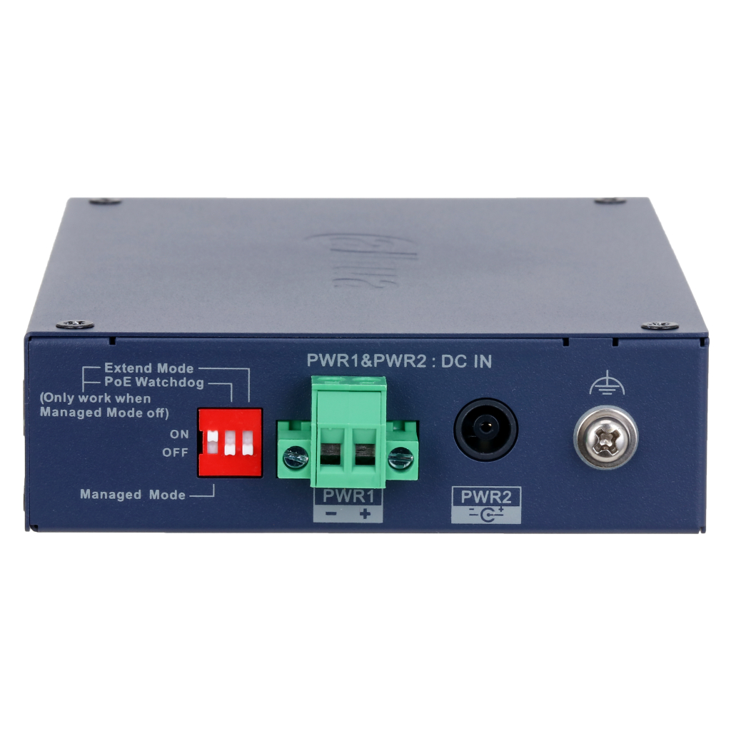 Switch Hardened PoE 4 puertos 10/100 + 2SFP Gigabit 90W Gestionable en Cloud Layer2