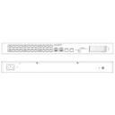 Switch PoE 24 puertos Gigabit + 2 Uplink Gigabit RJ45 + 2SFP Gigabit 240W Gestionable en Cloud Layer2