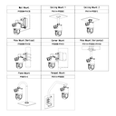 Domo Dual-PTZ IP 2M+4M TiOC WDR Iluminación Dual LED50m/IR100m 25x IP66 PoE AUDIO E/S AI