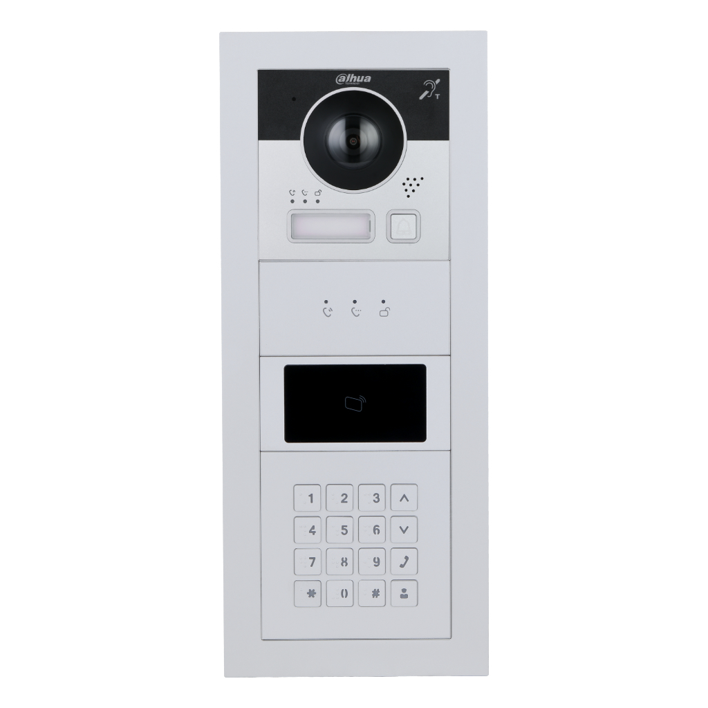 Estación Exterior Modular para Videoportero IP con Cámara y 1 Botón para Series VTO4202F-X con bucle de inducción