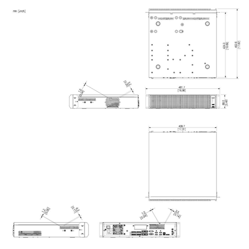 Intelligent Video Surveillance Server 2U 128CH