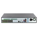 NVR 32ch 448Mbps H265 2xHDMI 16PoE 4HDD E/S AI