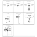 Domo IP H265 8M WDR Iluminación Dual LED30m/IR30m 2.8mm IK10 IP67 PoE SD AI