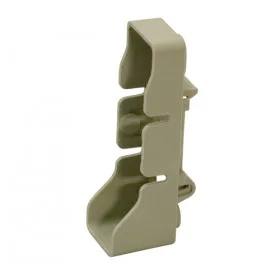 Soporte para montaje de un módulo de la serie M-7xx y MI-DXXX en una guía DIN estándar