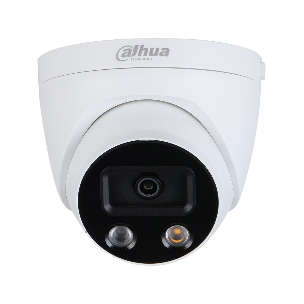 MiniDomo IP H265 AI 5M DN SMART WDR Starlight IR50m + LED LUZ BLANCA 2.8mm IP67 PoE SD AUDIO MIC E/S