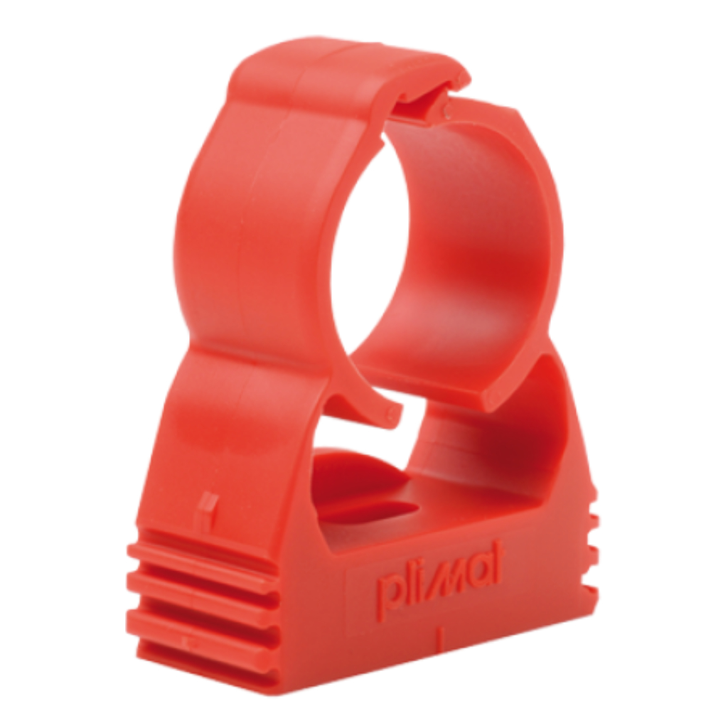 DHA Clip fijación de tubería. Pack 20 u